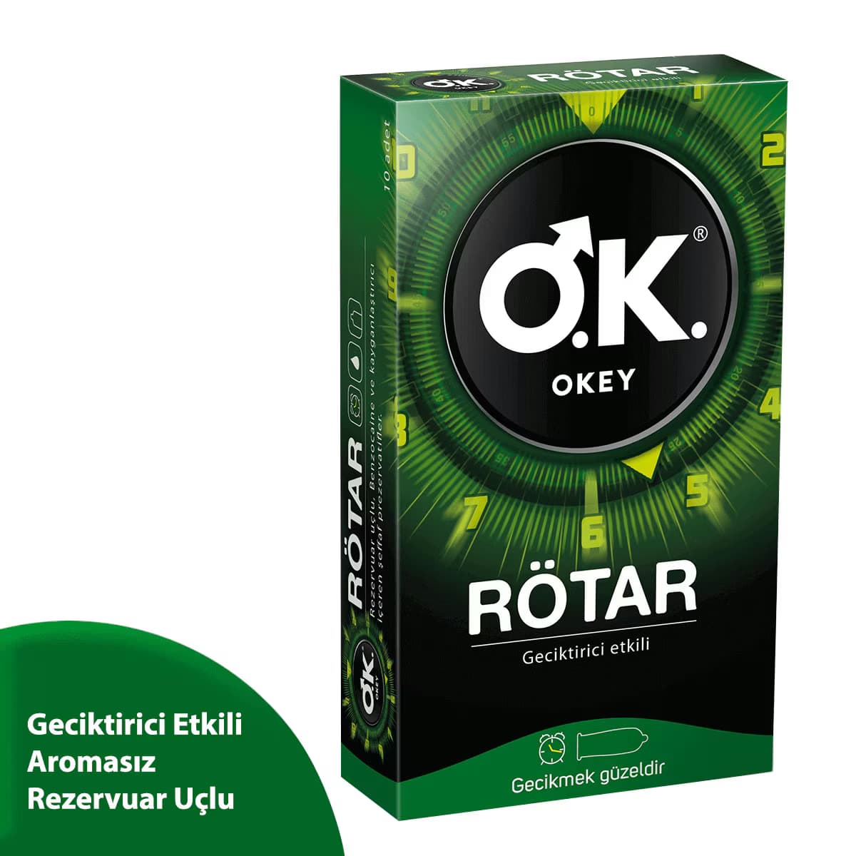 Okey Rötar Prezervatif 10 Adet
