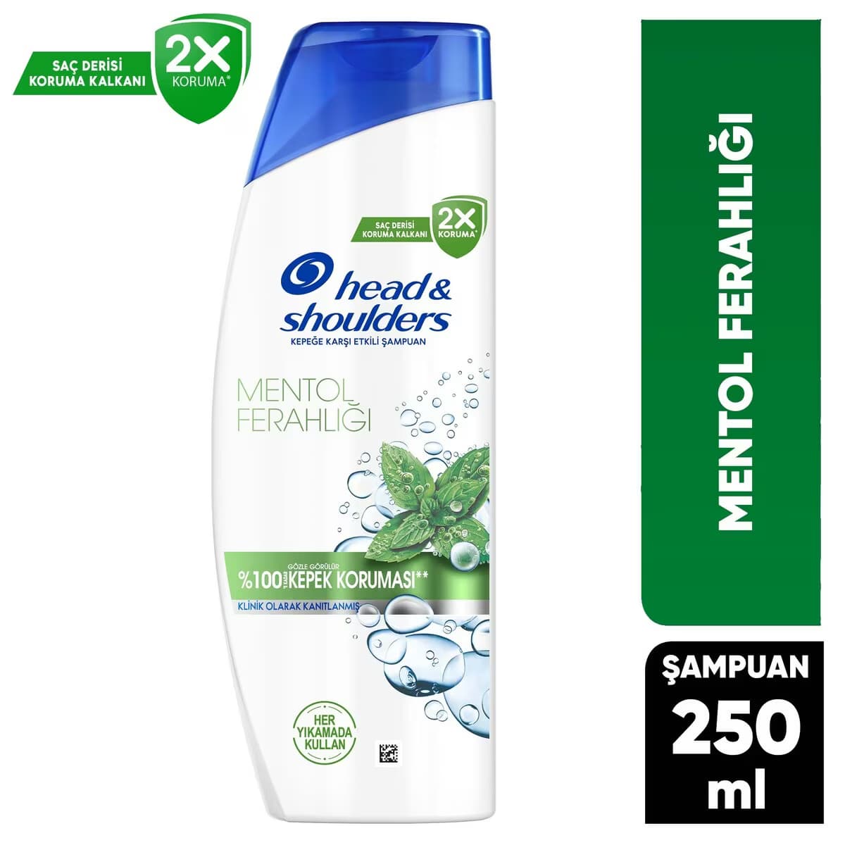 Head&Shoulders Mentol Ferahlığı Kepek Karşıtı Şampuan 250 ml