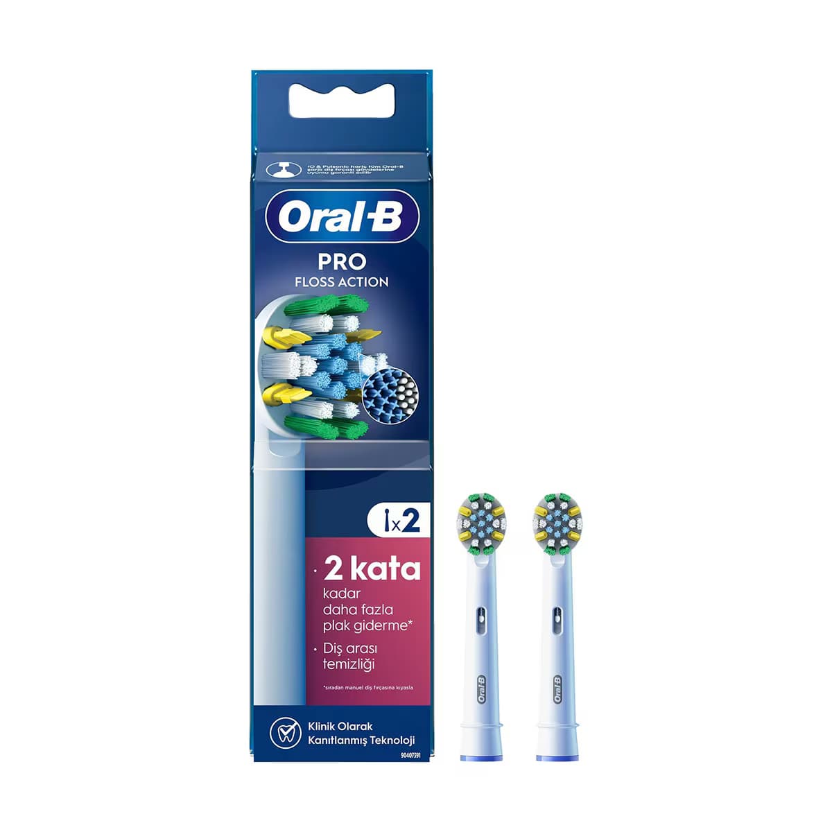 Oral-B Floss Action Diş Fırçası Yedek Başlığı 2 Adet