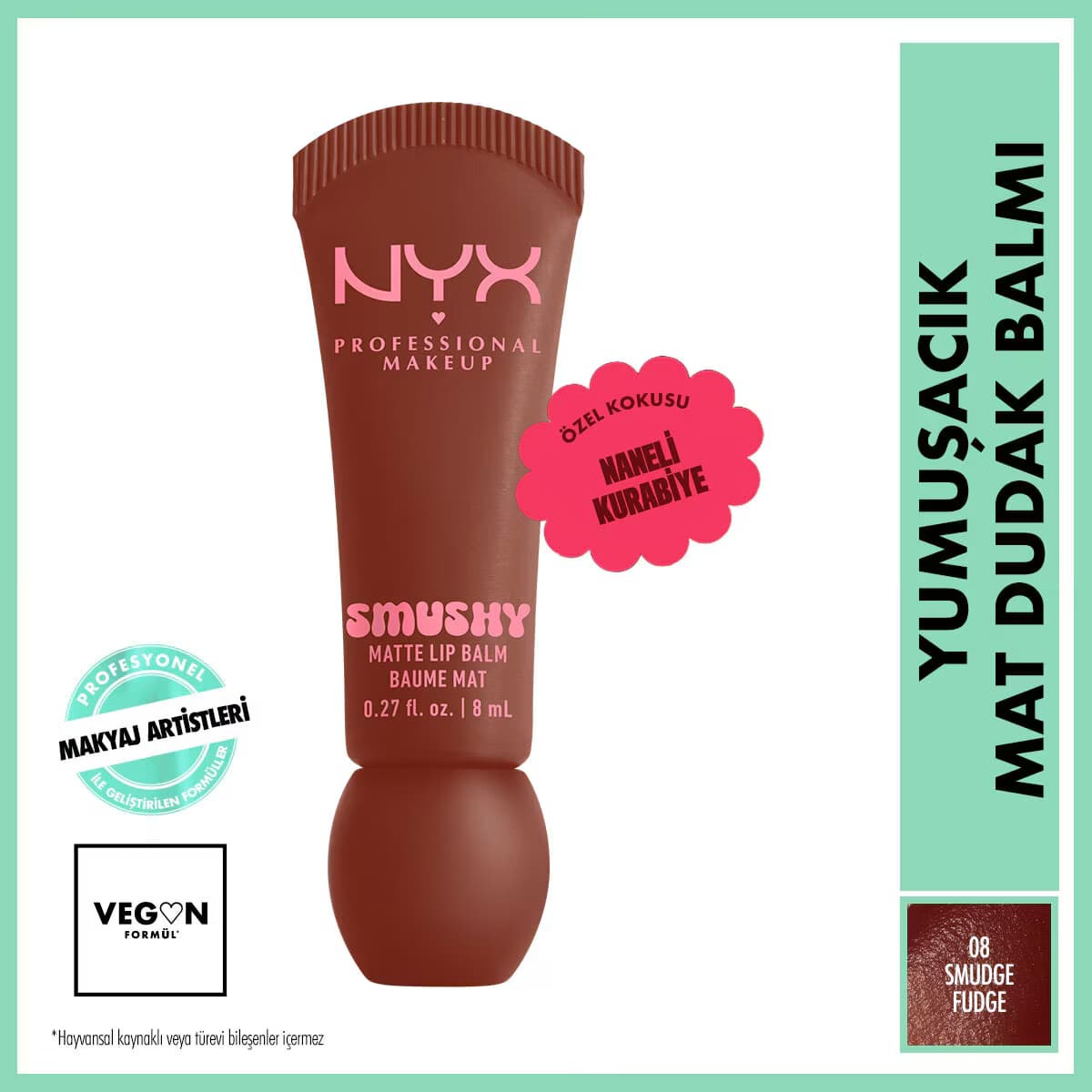 Nyx Professional Makeup Smushy Matte Lip Balm Smudge Fud