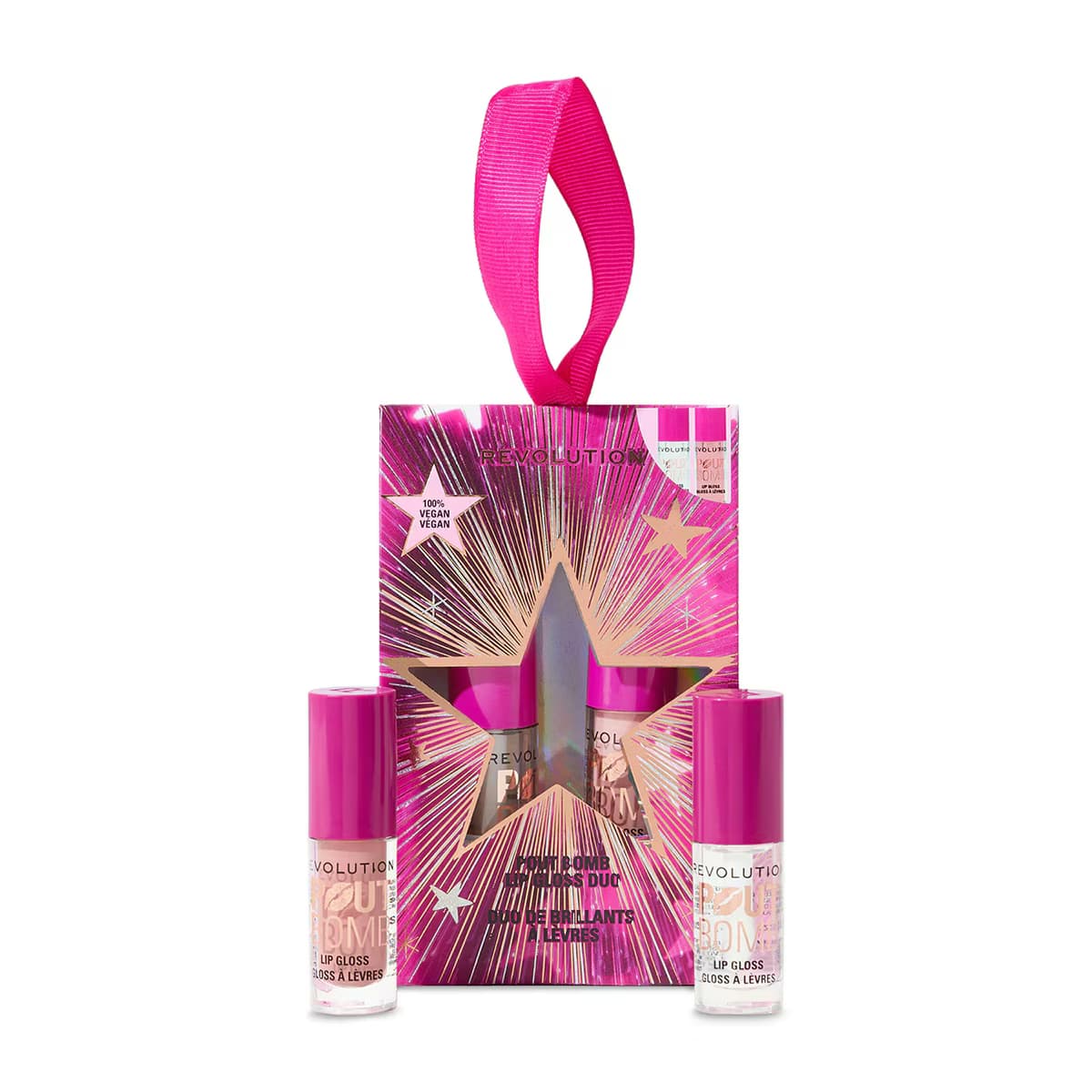 Revolution Pout Bomb Dolgunlaştırıcı Mini Lip Gloss Seti