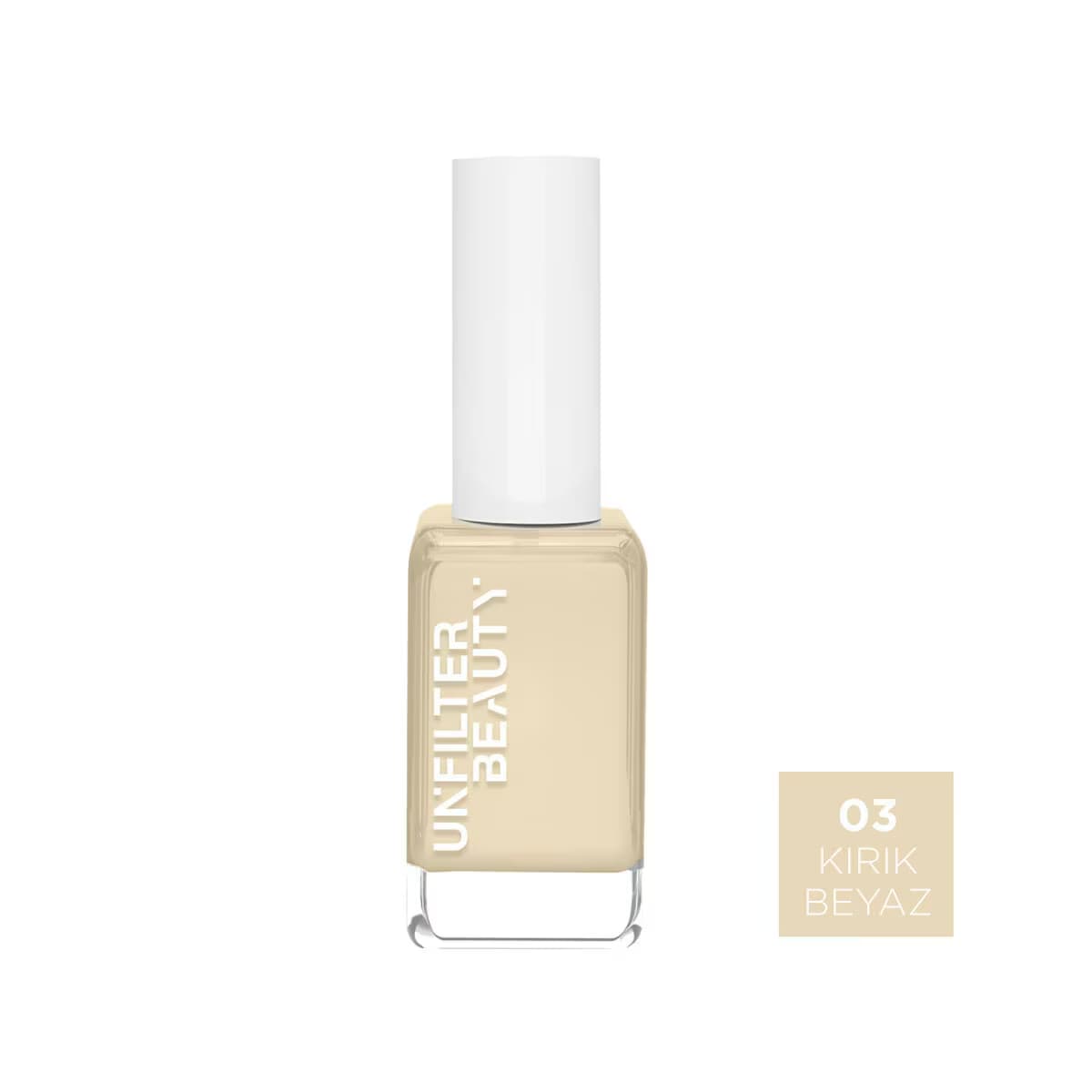 Unfilter Beauty Oje Kırık Beyaz No: 03