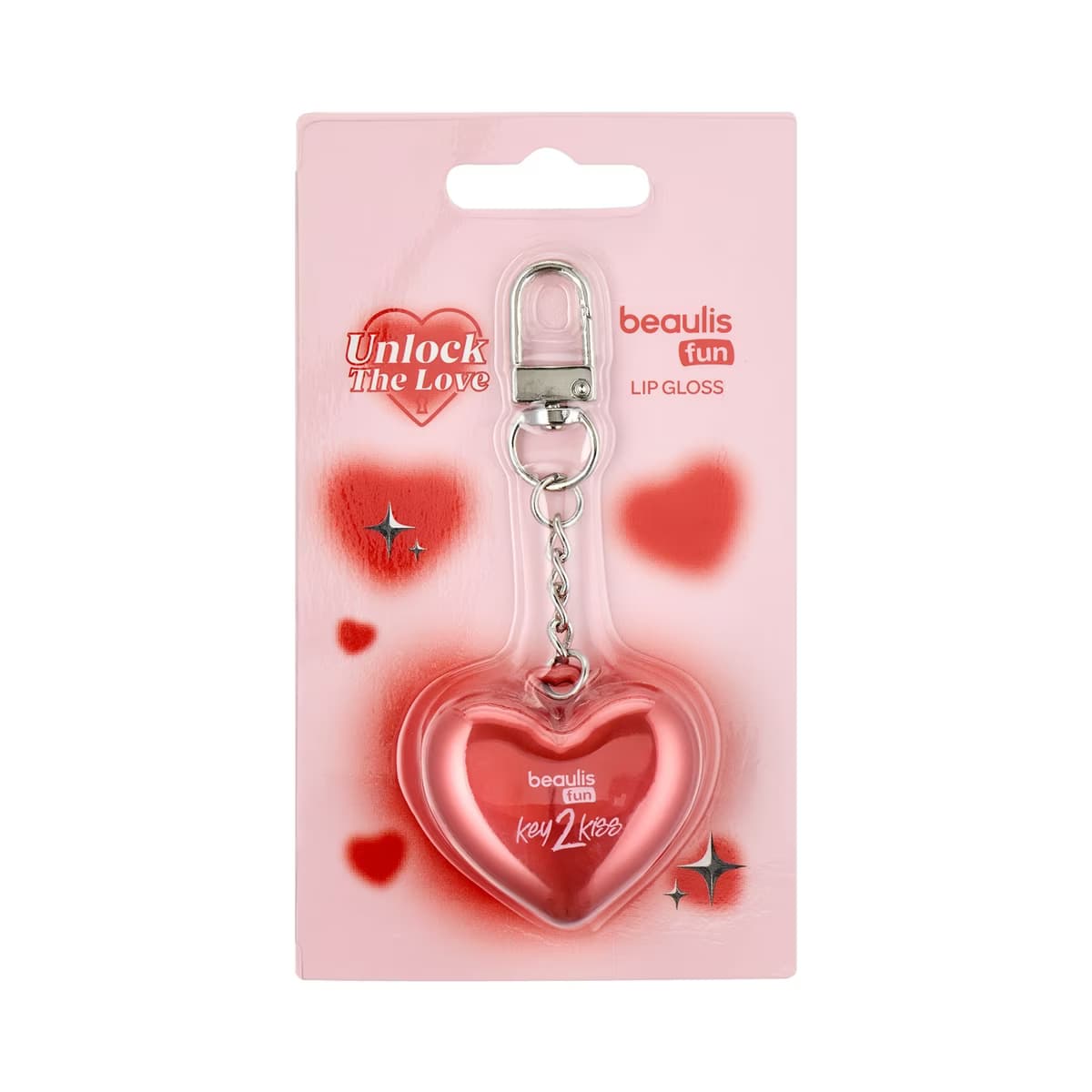 Beaulis Fun Key 2 Kiss Anahtarlıklı Dudak Parlatıcısı 126 Better Half - Gratis