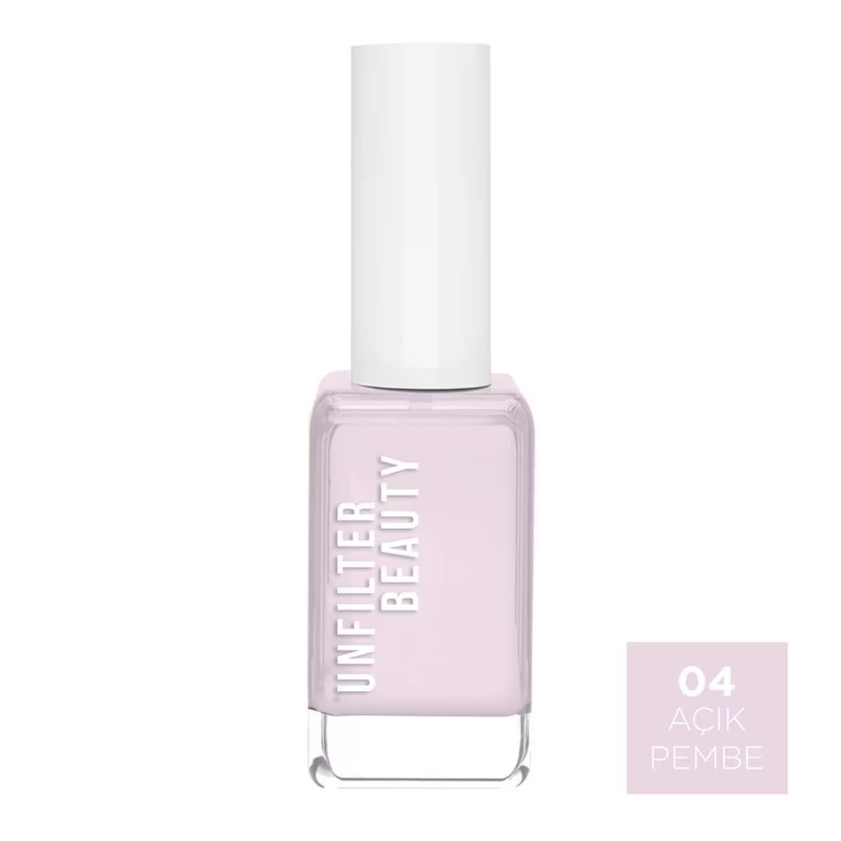 Unfilter Beauty Oje Açık Pembe No: 04