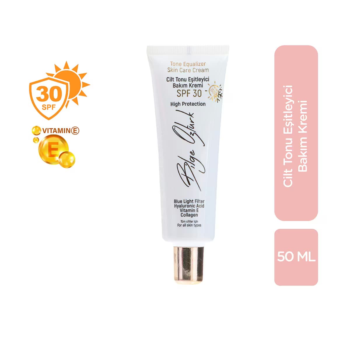 Bilge Öztürk Ton Eşitleyici Bakım Kremi Spf30 50 ml