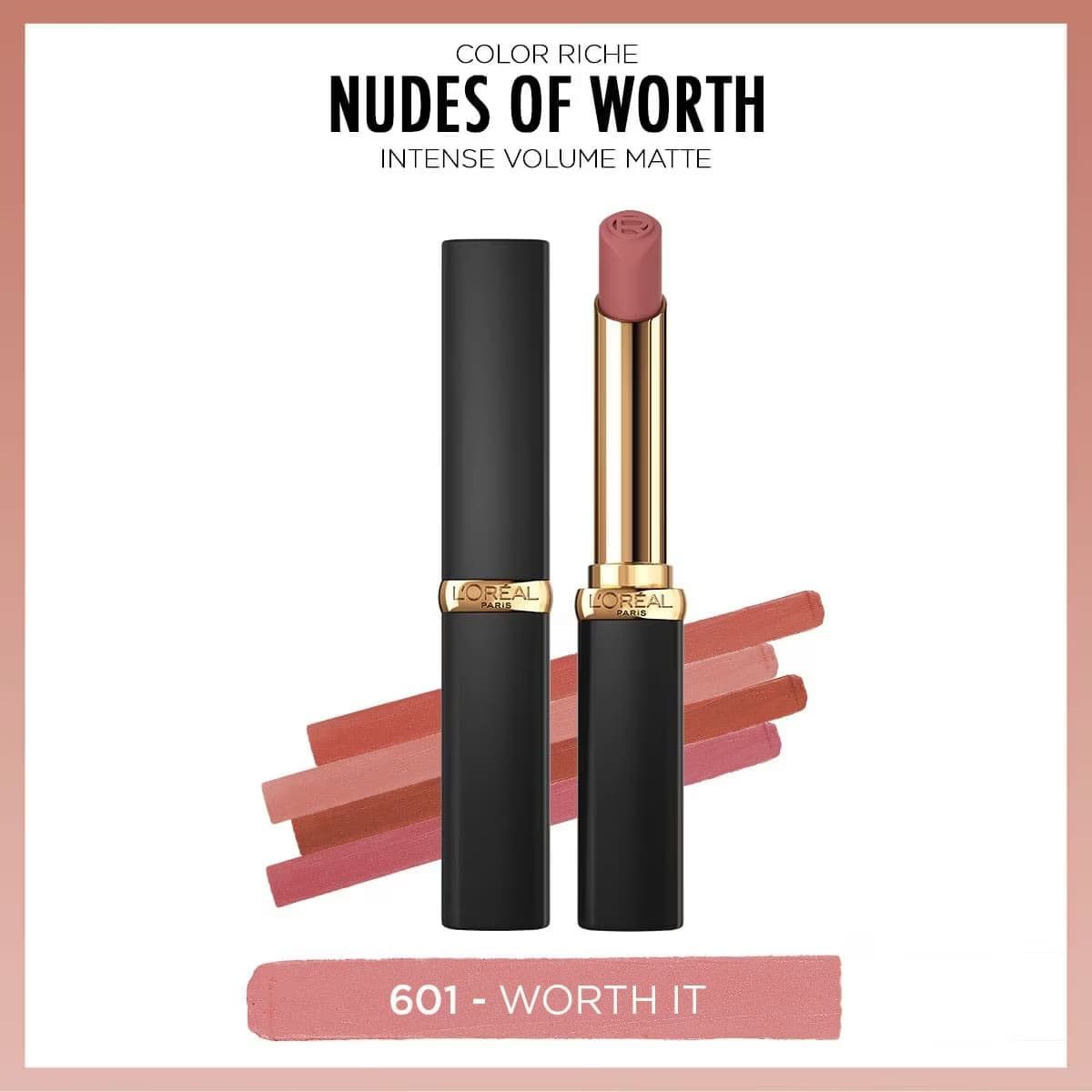 L'Oreal Paris Color Riche Intense Volume Matte Ruj 601 Worth It