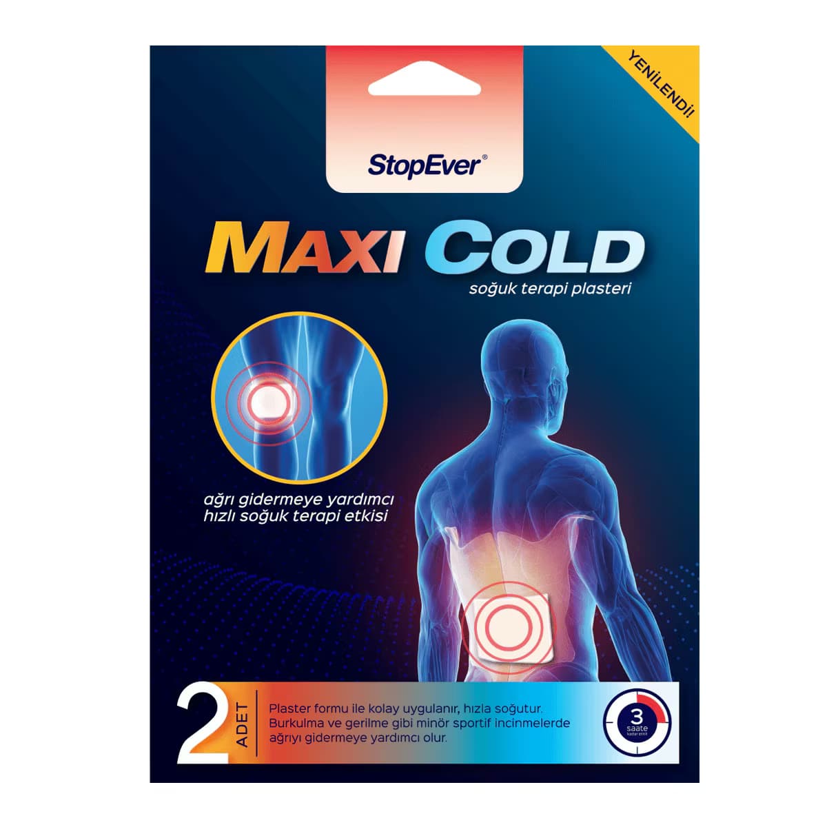 Stop Ever Maxi Cold Soğuk Terapi Plasteri