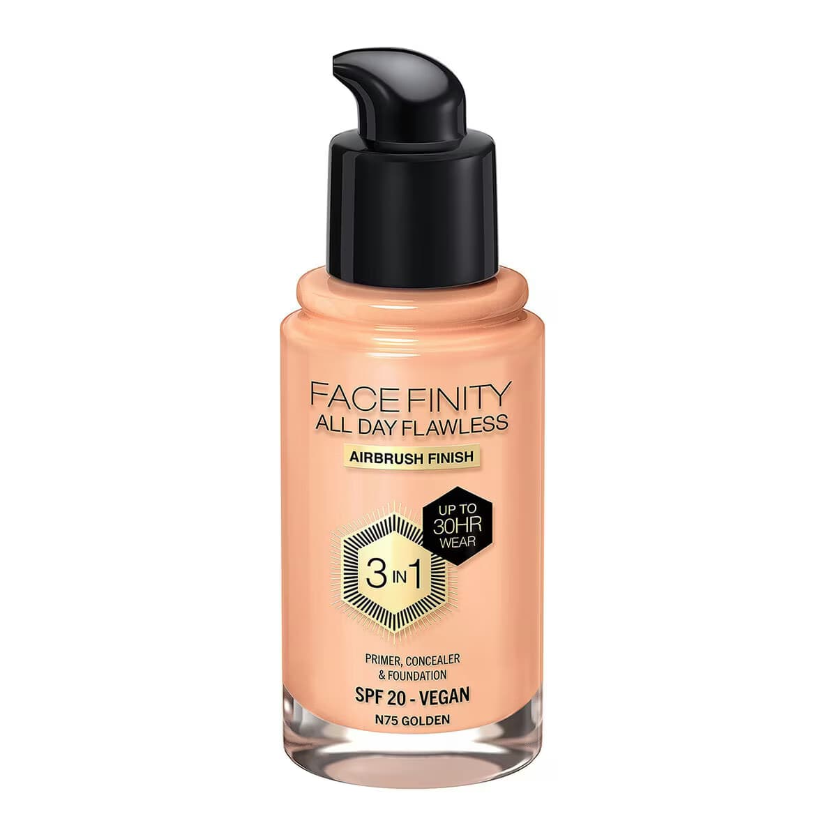 Max Factor Facefinity 3'ü 1 Arada Fondöten No: 75 Golden
