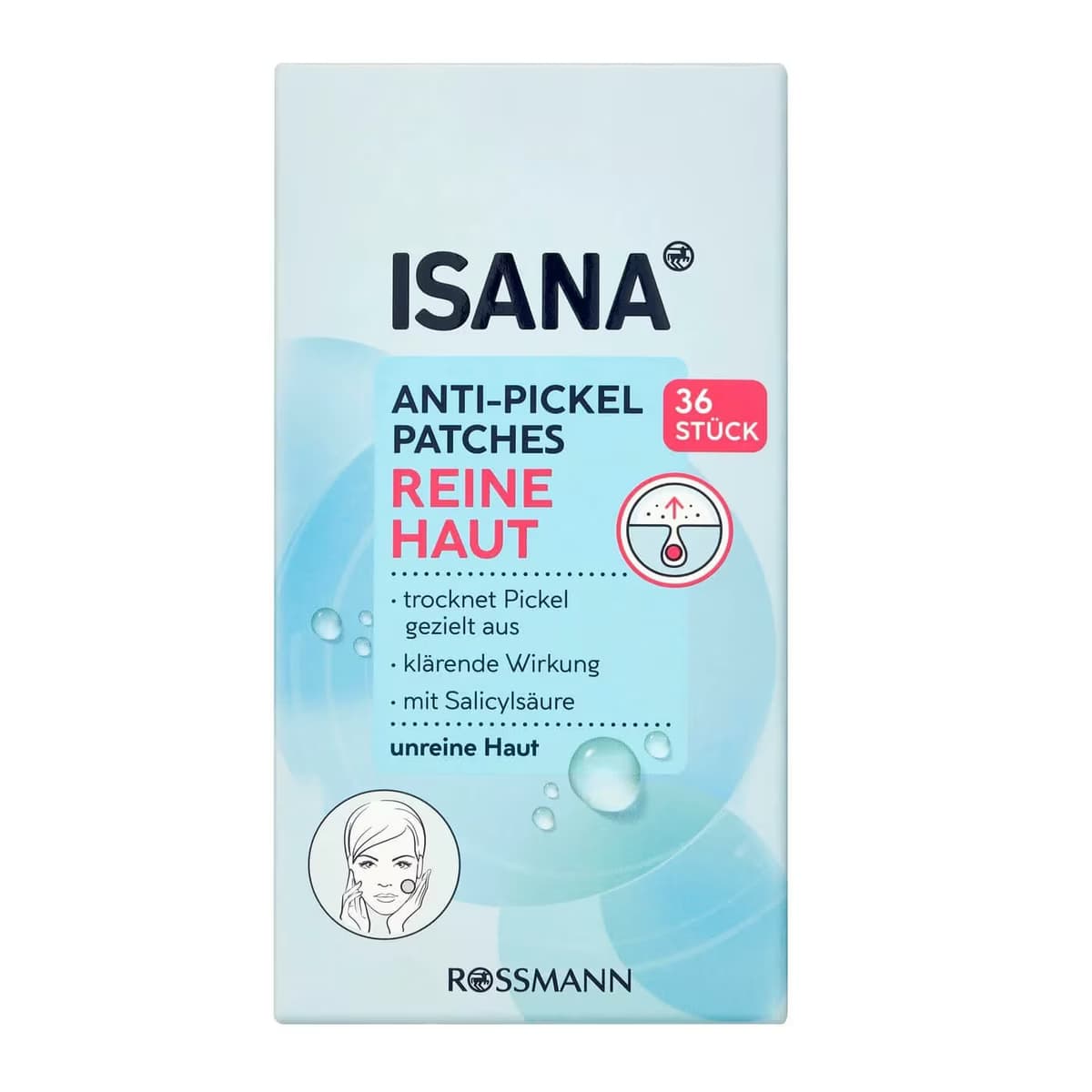 Isana Reine Haut Sebum Dengeleyici Bandı Yağlı Ciltler İçin 36'lı