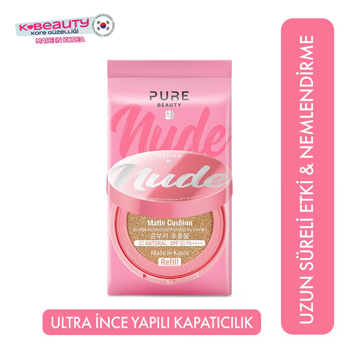 Pure Beauty Cushion Krem Natural Refill 12 g