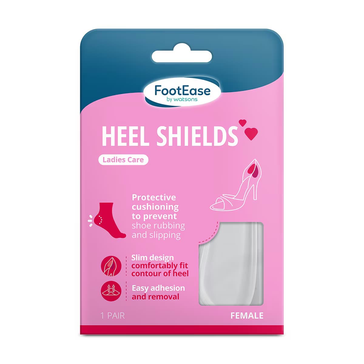 Watsons Footease Jel Topuk Koruyucusu 1 Çift
