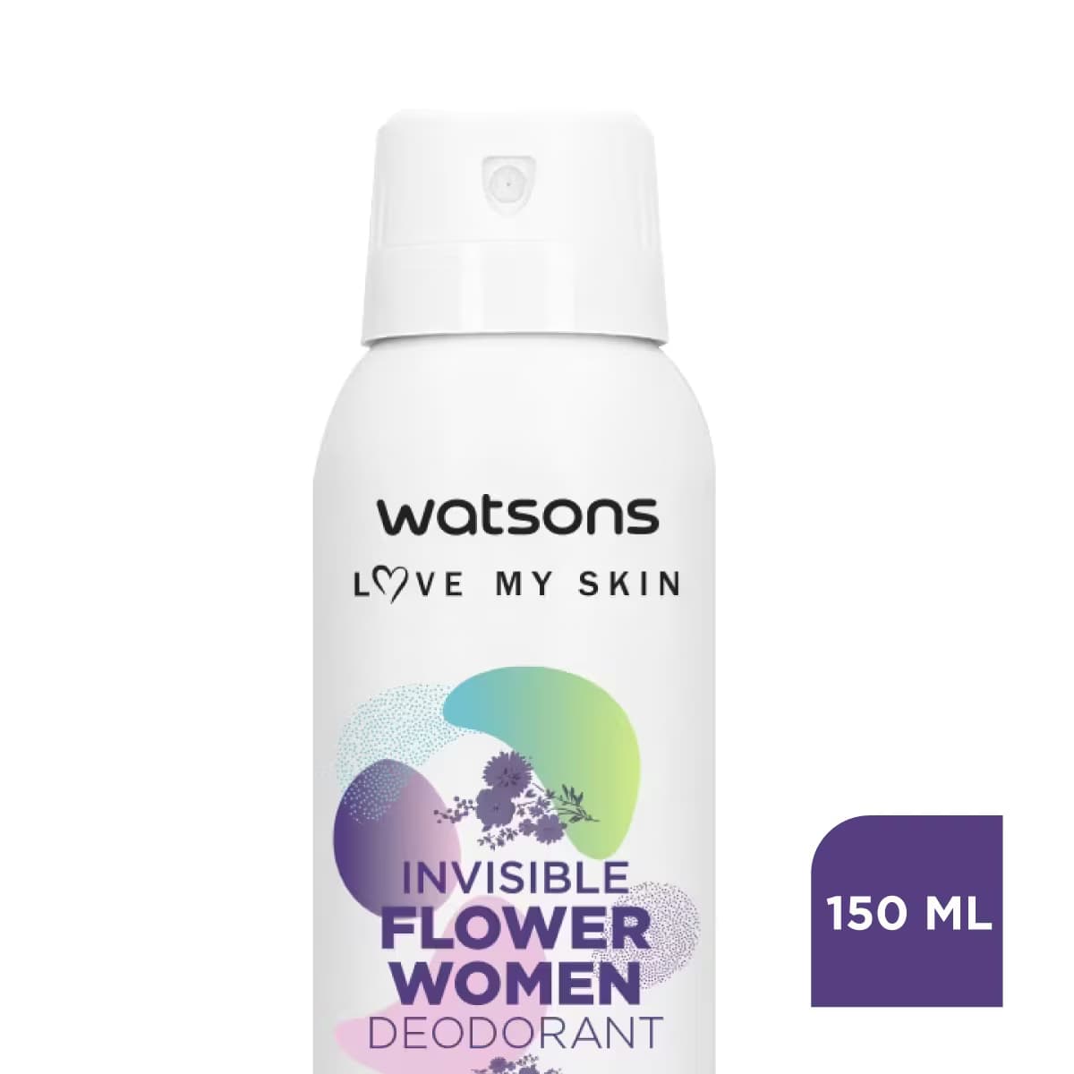 Watsons Invisible Flower Deodorant Sprey 150 ml