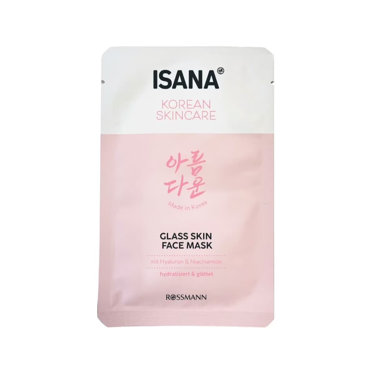 Isana Korean Skincare Kağıt Maske Glass Skin 1 Adet
