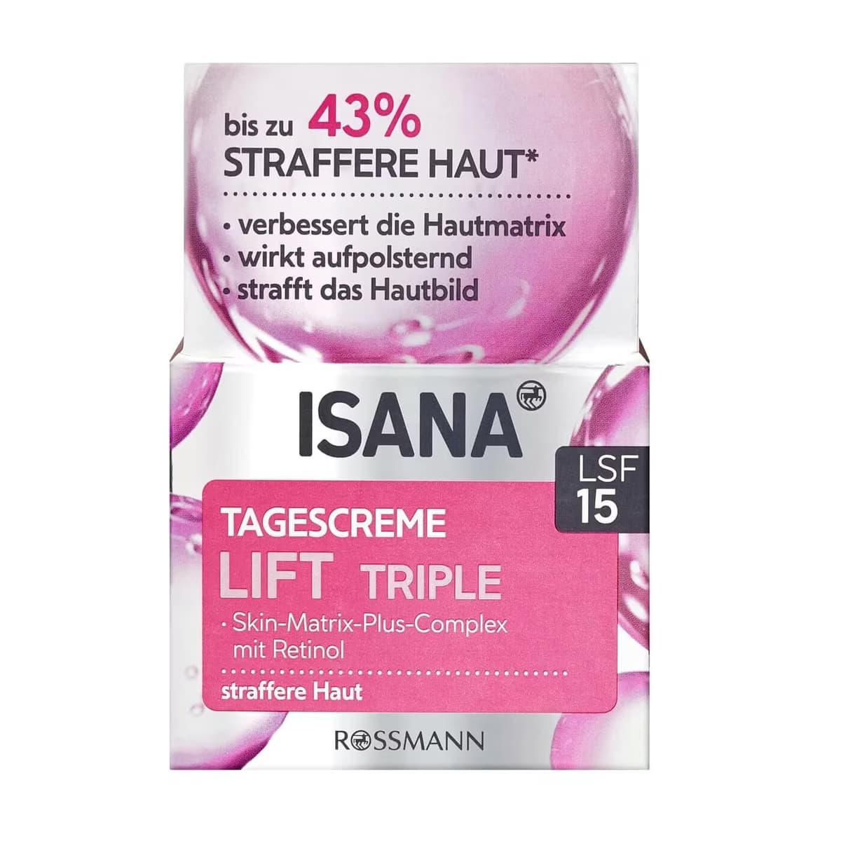 Isana Lift Triple Gündüz Kremi Besleyici ve Sıkılaştırıcı Etki SPF15 50 ml