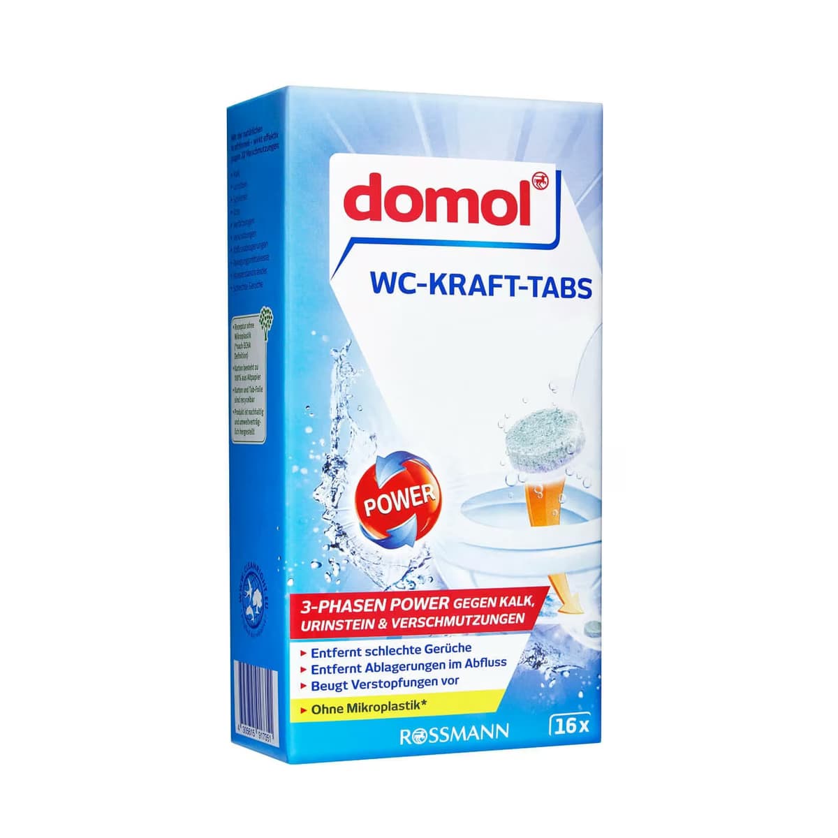 Domol Tuvalet Temizleme Tableti 16'lı