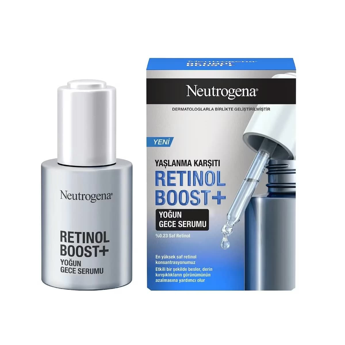 Neutrogena Retinol Boost+ Yoğun Gece Serumu 30 ml