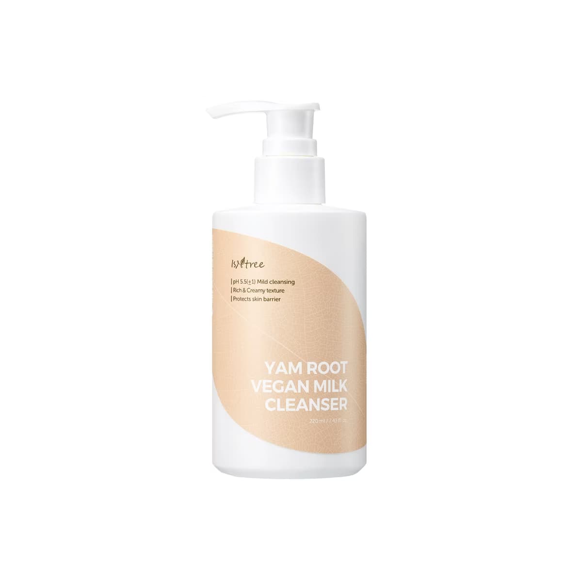 Isntree Yam Kökü İçerikli Vegan Yüz Temizleme Sütü 220 ml - Gratis