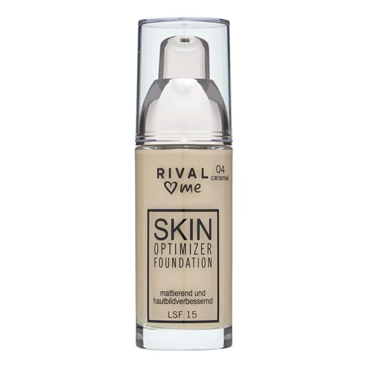 Rival Loves Me Fondöten Skin Optimizer No:04 Caramel 30 ml