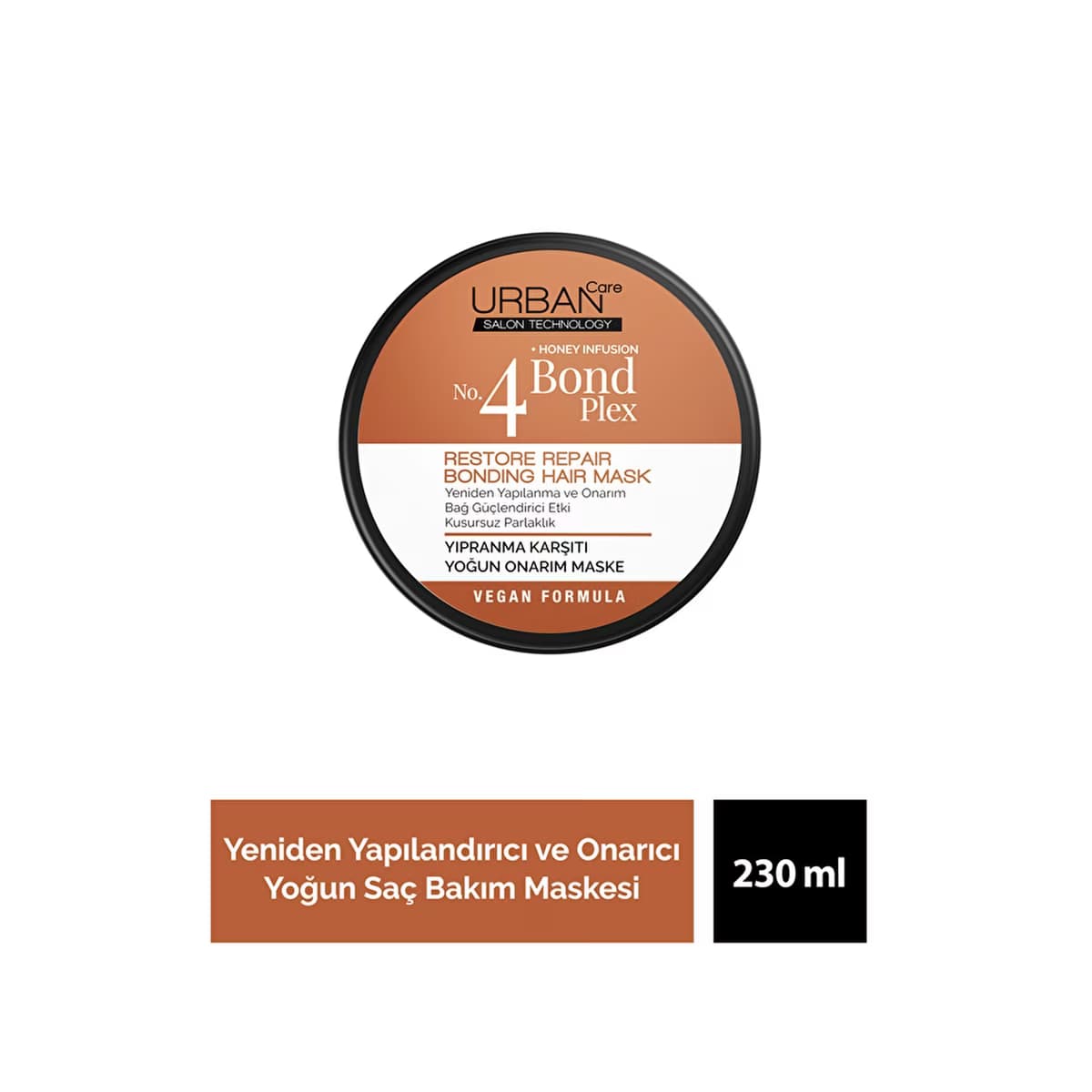 Urban Care No:4 Bond Plex Onarıcı Maske 230 ml - Gratis