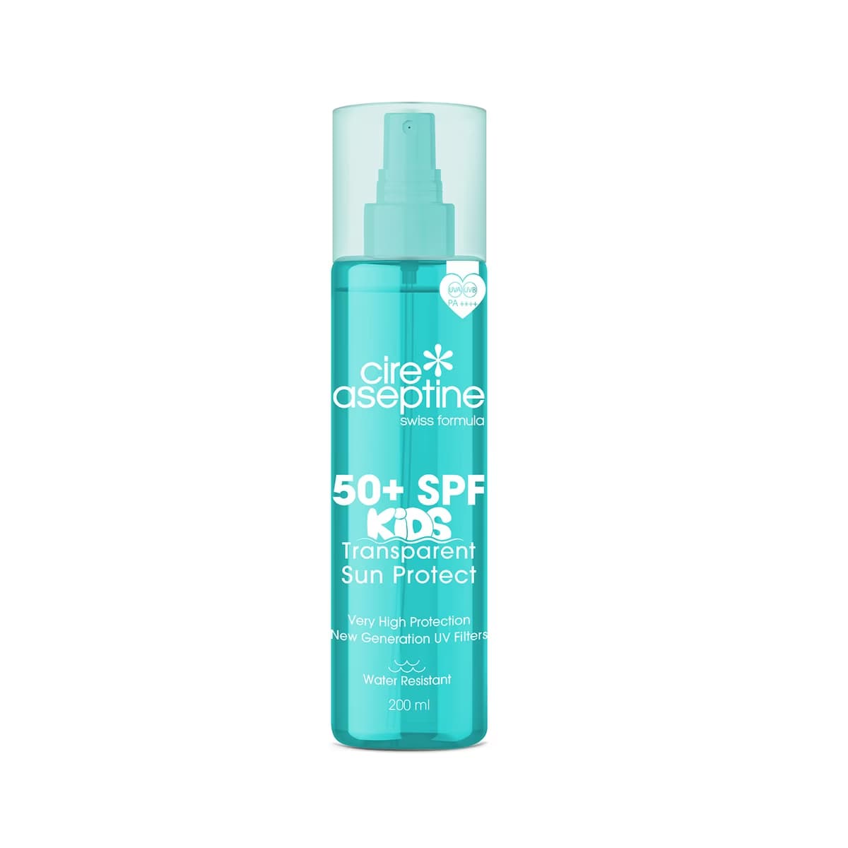 Cire Aseptine 50+SPF Şeffaf Çocuk Güneş Koruyucu Sprey 200 ml - Gratis