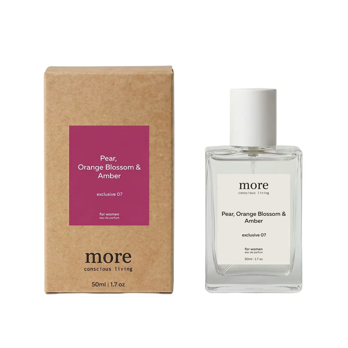 More Conscious Living 07 Pear Orange Blossom Amber 50 ml