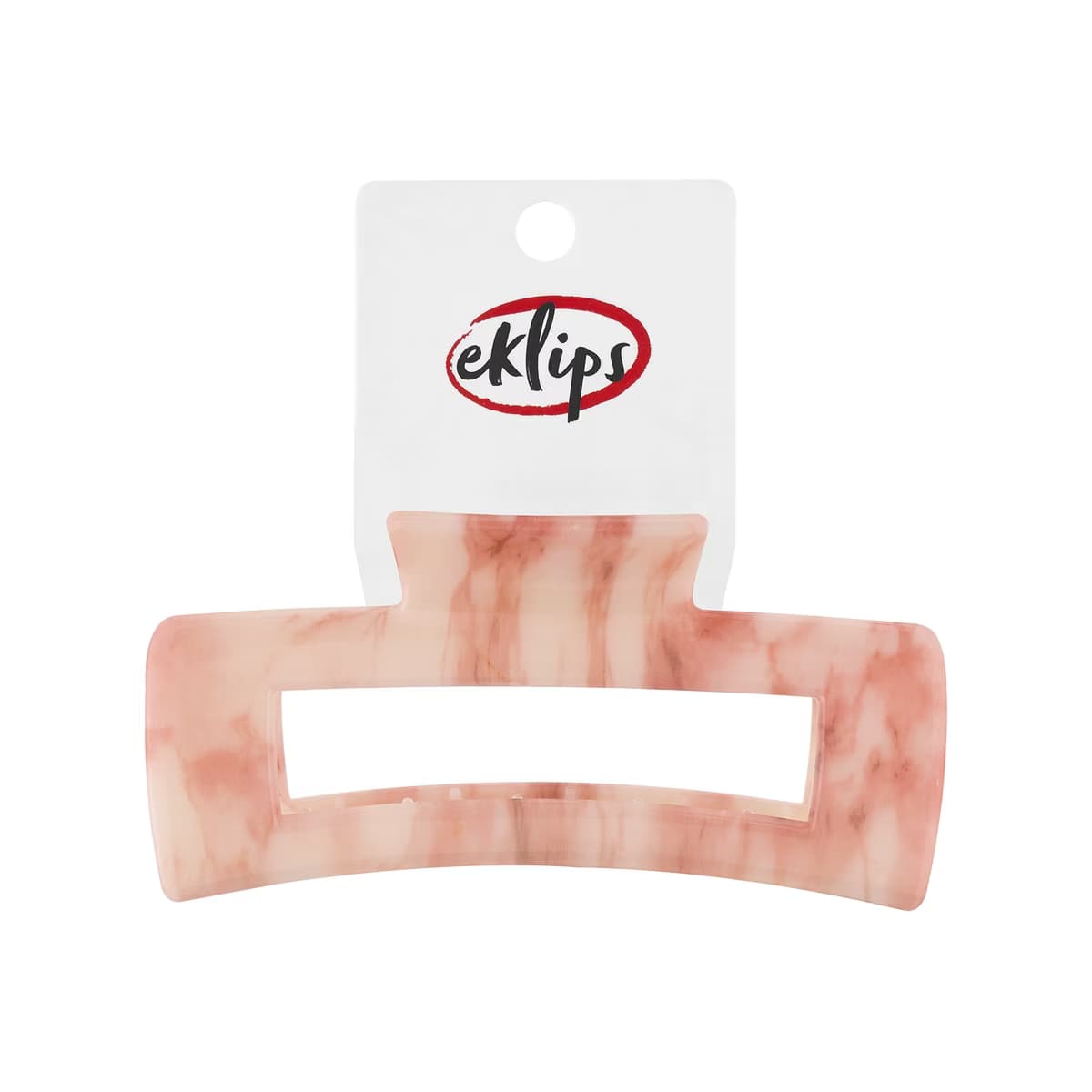 Eklips Pembe Beyaz Mandal Toka - Gratis