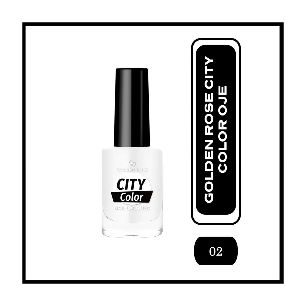 Golden Rose City Color Nail Lacquer Oje 02 - Gratis