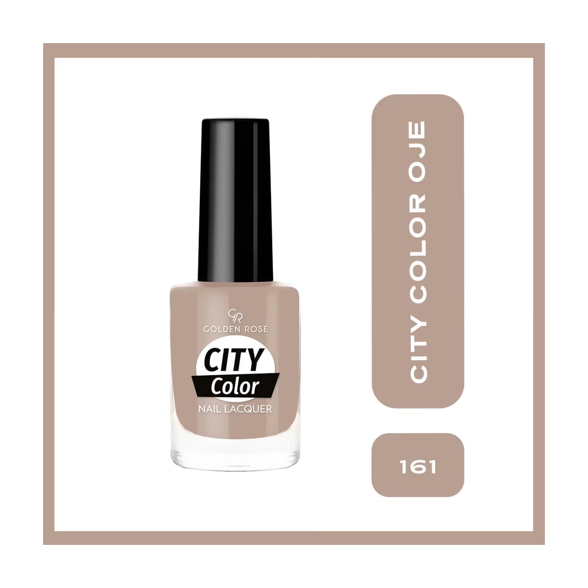 Golden Rose City Color Nail Lacquer Oje 161 - Gratis