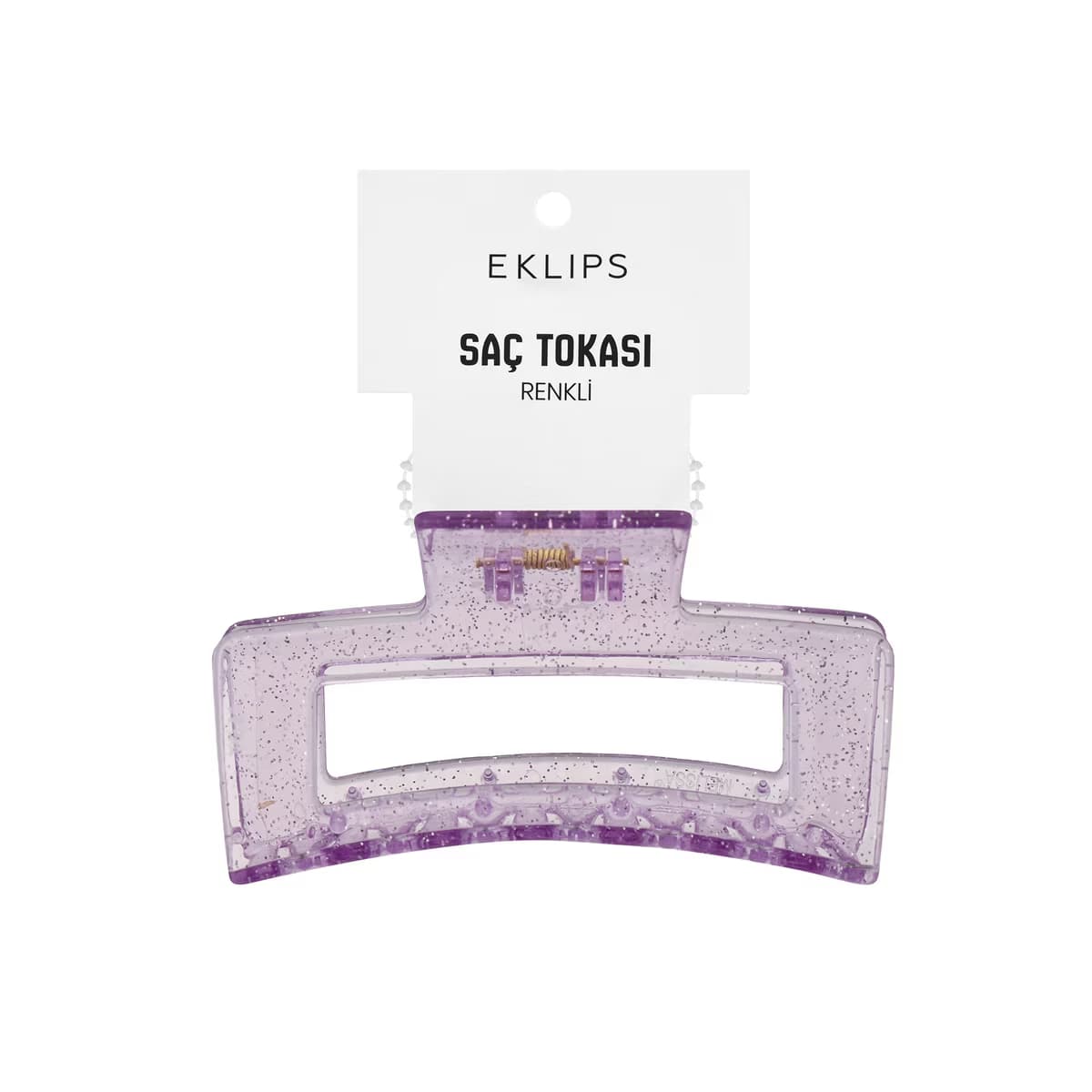 Eklips Dikdörtgen Mandal Toka Simli Mor - Gratis