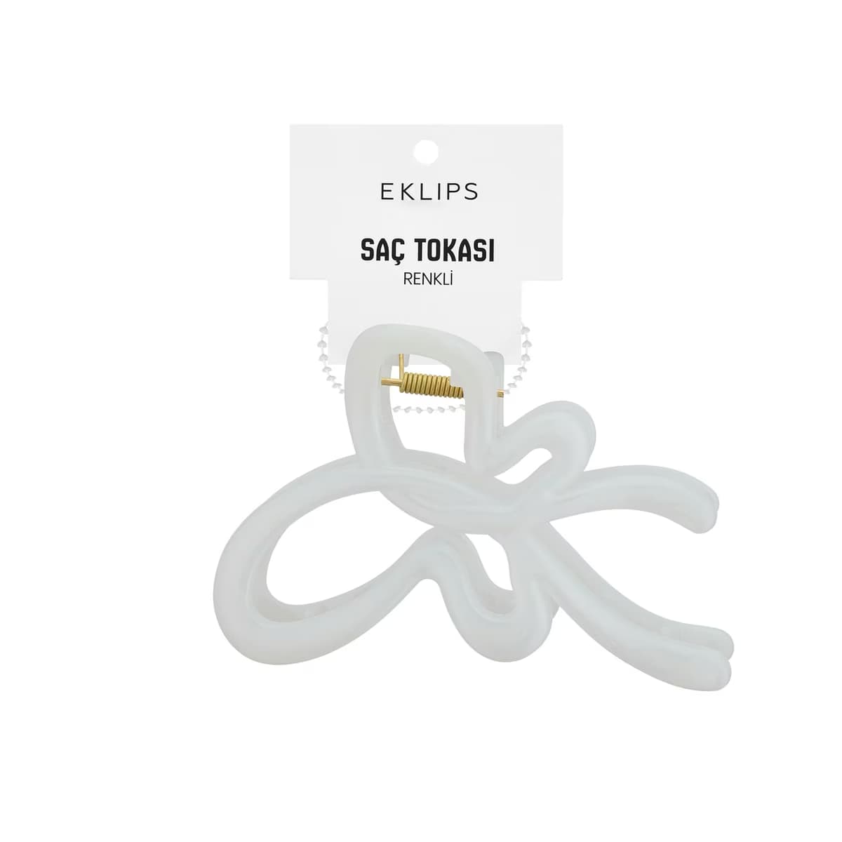 Eklips Kurdele Manda Toka Beyaz - Gratis