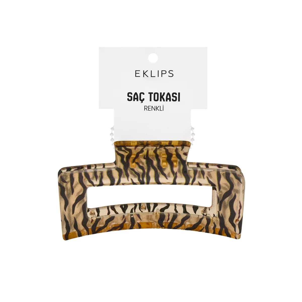 Eklips Zebra Dikdörtgen Mandal Toka Sarı - Gratis