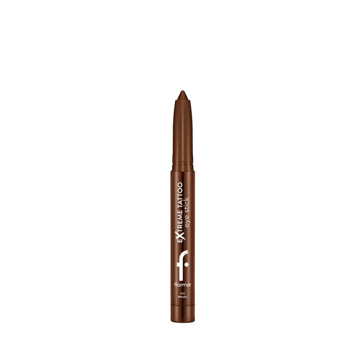 Flormar Extreme Tattoo Mat & Işıltılı Asansörlü Jel Göz Kalemi 004 Mocha - Gratis