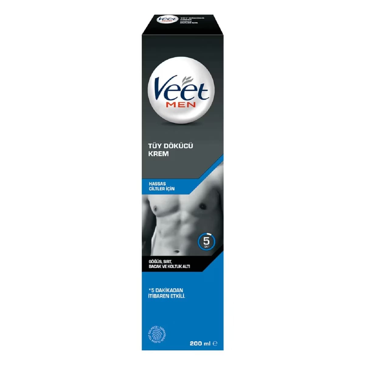 Veet Erkek Tüy Dökücü Krem Hassas Cilt 200 ml