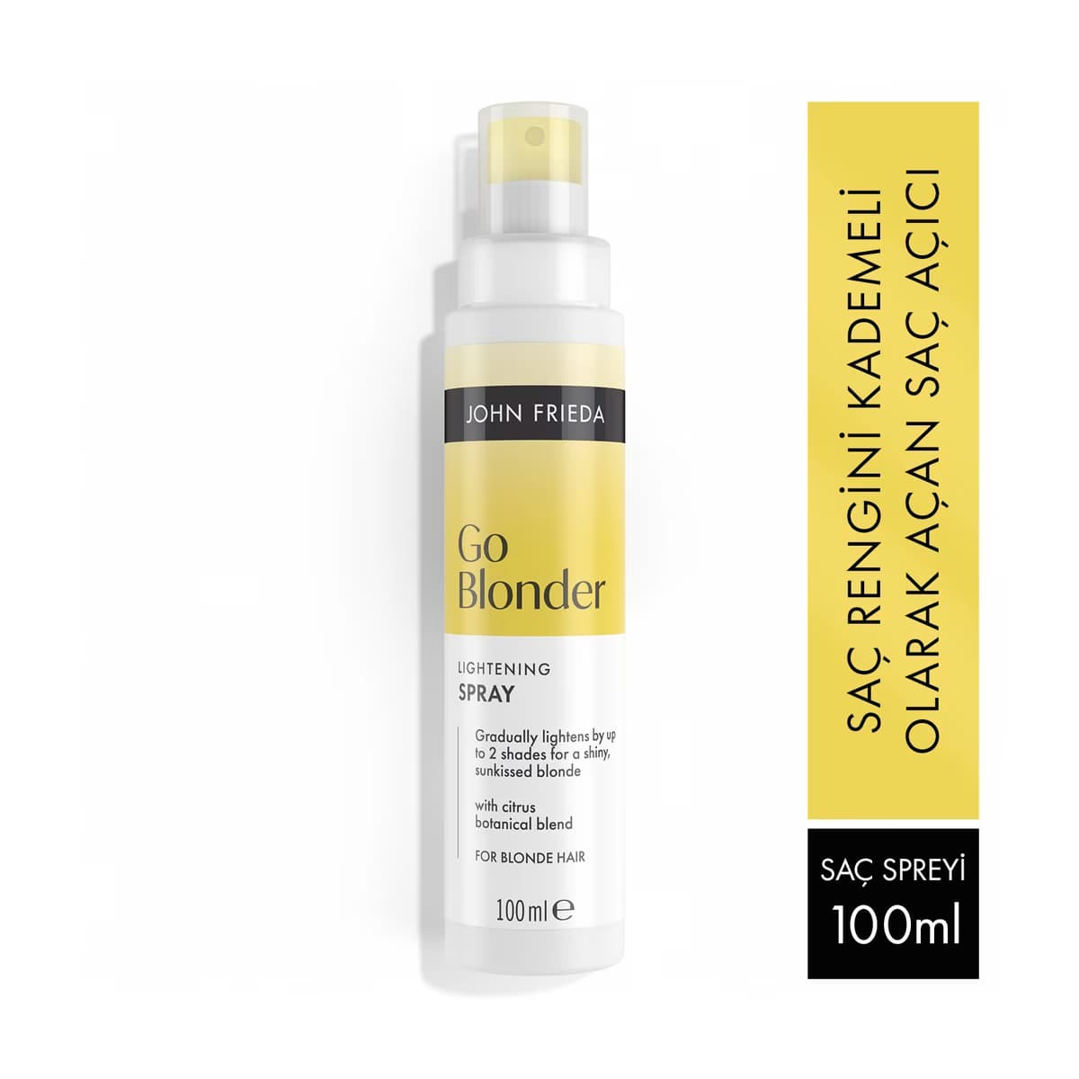John Frieda Sheer Blonde Go Blonder Sarı Saçlara Özel Renk Açıcı Saç Spreyi 100 ml