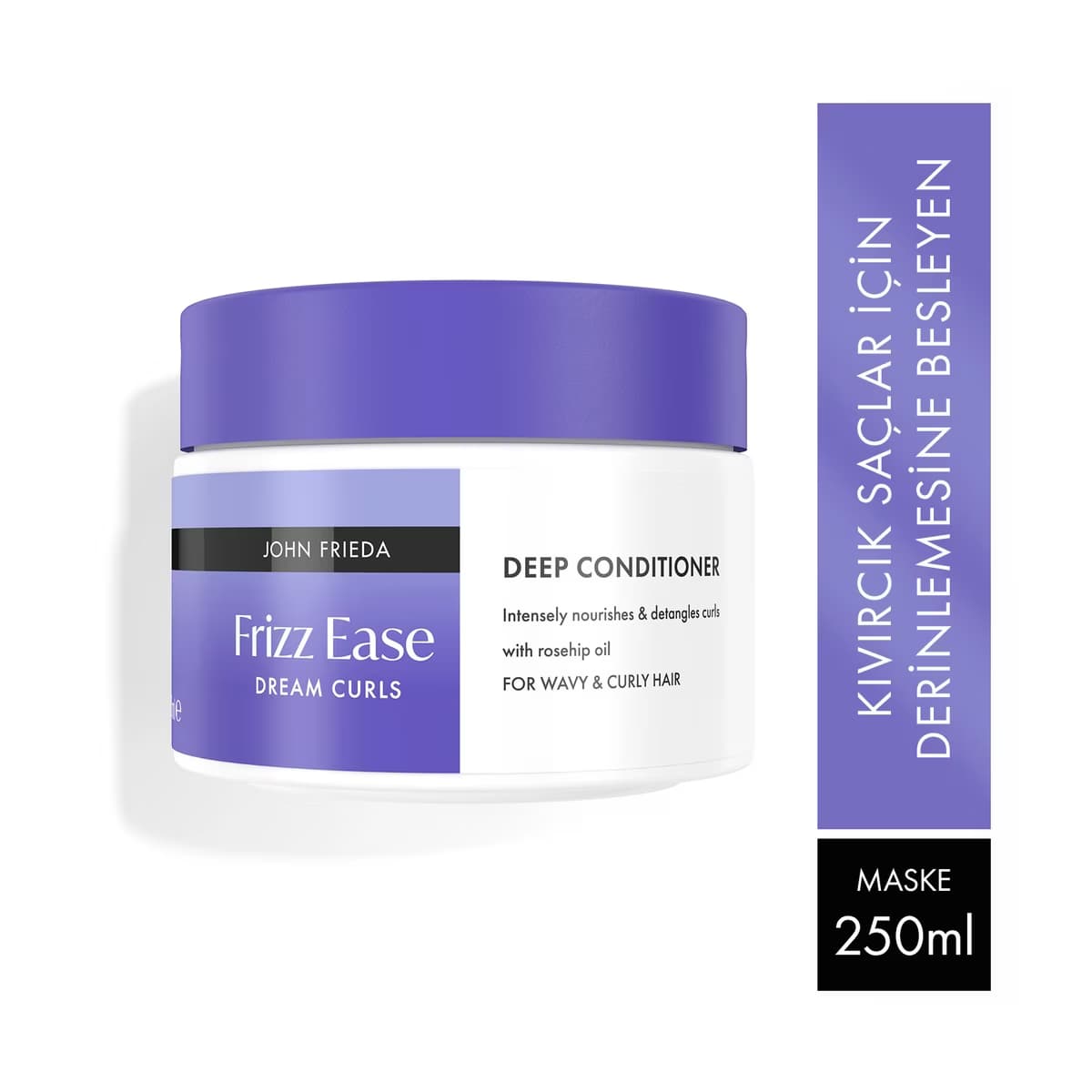 John Frieda Frizz Ease Dream Curls Kusursuz Bukleler Saç Bakım Maskesi 250 ml