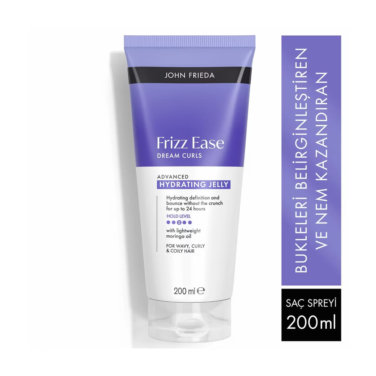 John Frieda Frizz Ease Dream Curls Belirgin Bukleler İçin Nemlendirici Jel 200 ml