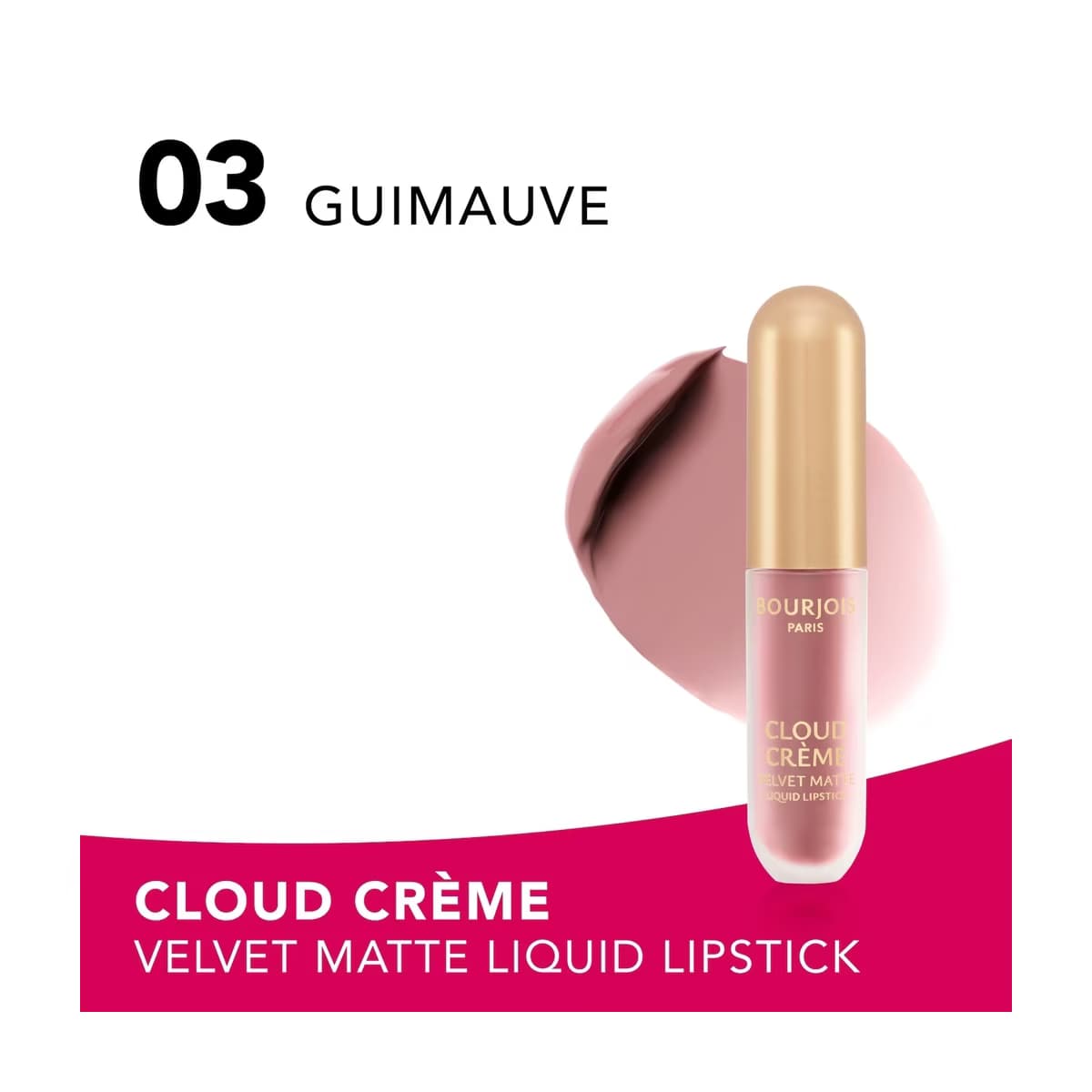 Bourjois Cloud Cream Likit Ruj 03 Guimauve