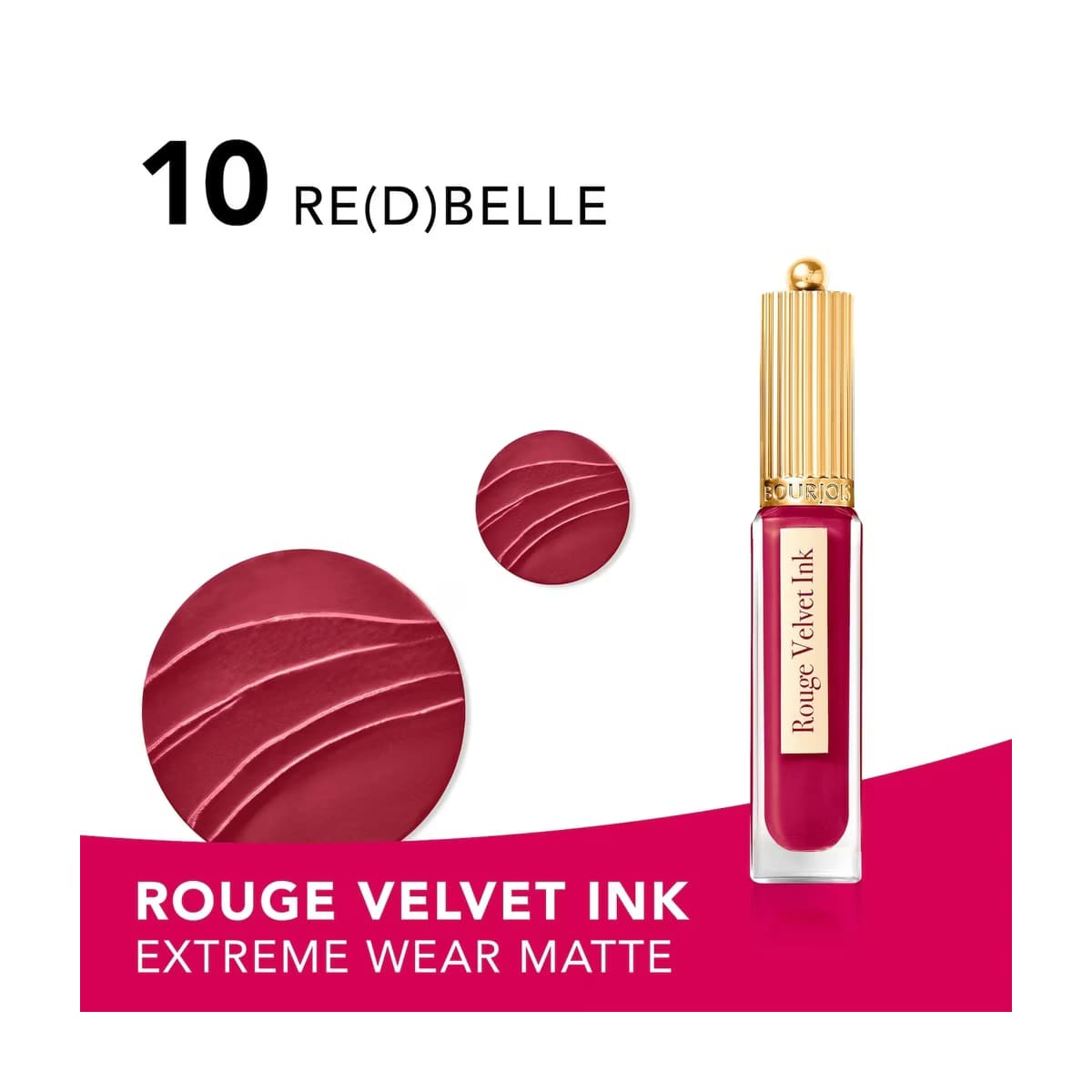 Bourjois Rouge Velvet Ink Likit Ruj 10 Re(D)belle