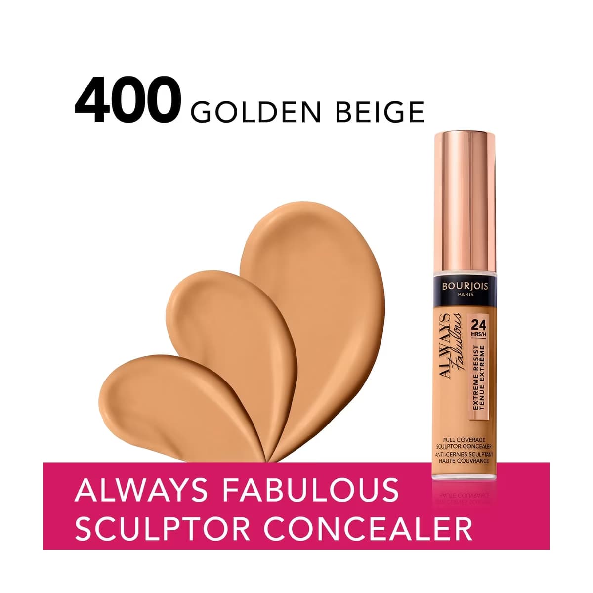 Bourjois Always Fabulous Sculptor Kapatıcı 400 Golden Beige