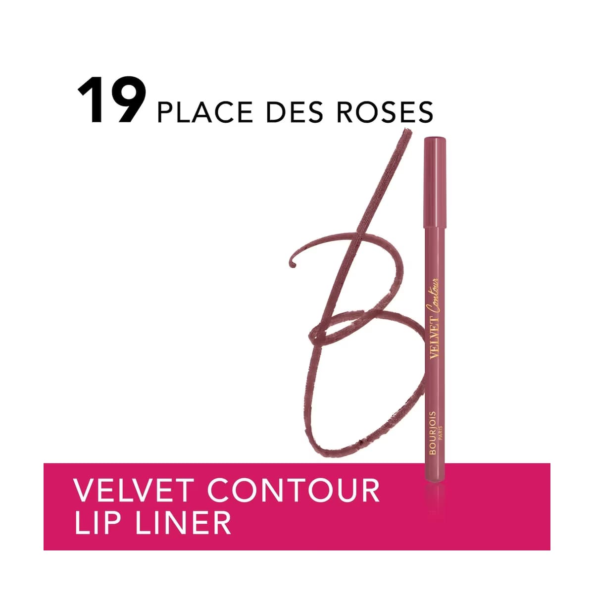 Bourjois Velvet Contour Dudak Kalemi 19 Place Des Roses