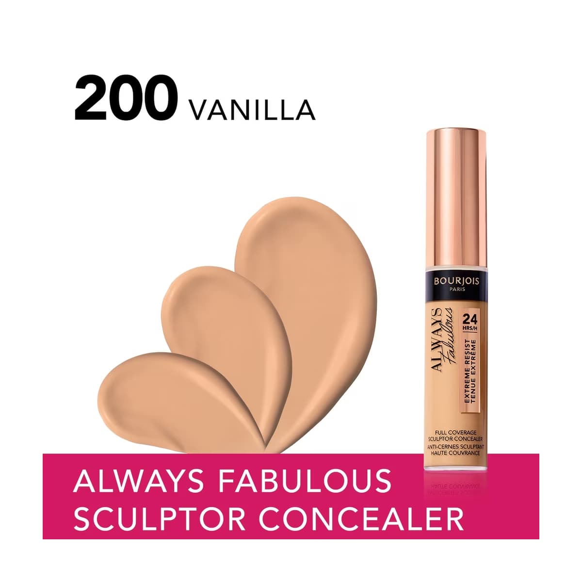 Bourjois Always Fabulous Sculptor Kapatıcı 200 Vanilla