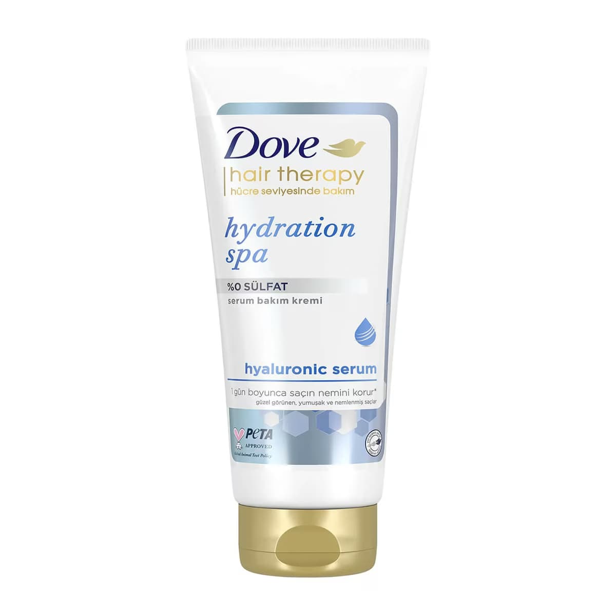 Dove Hair Therapy Saç Kremi Hydration Spa Sülfatsız 170 Ml