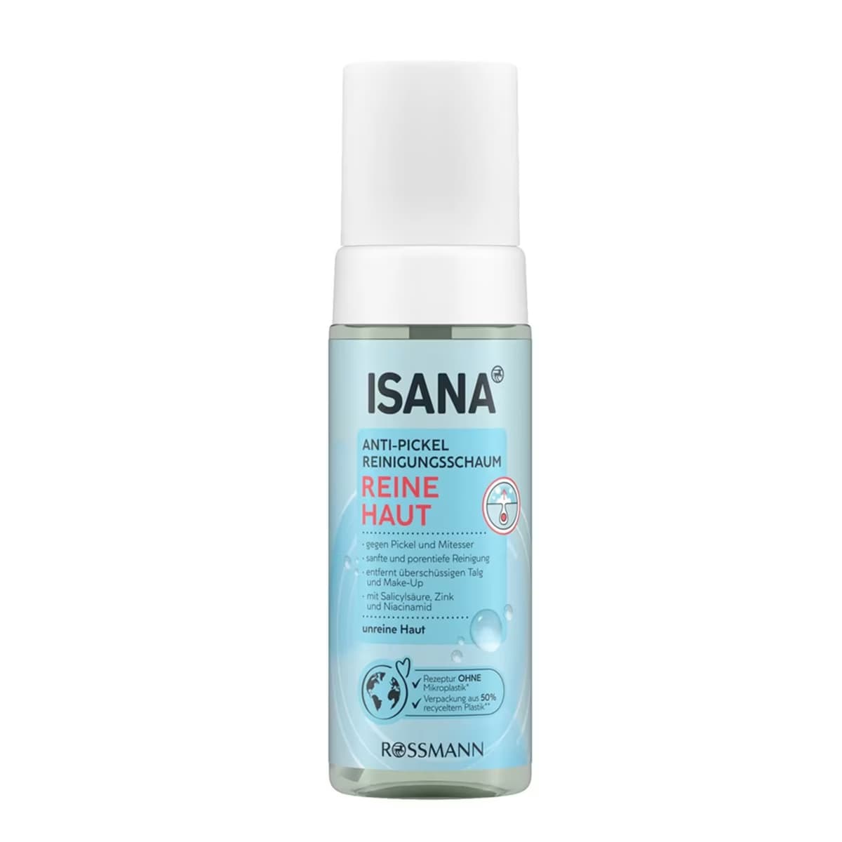 Isana Reine Haut Yüz Yıkama Köpüğü Sali̇si̇li̇k Asit, 165 ml