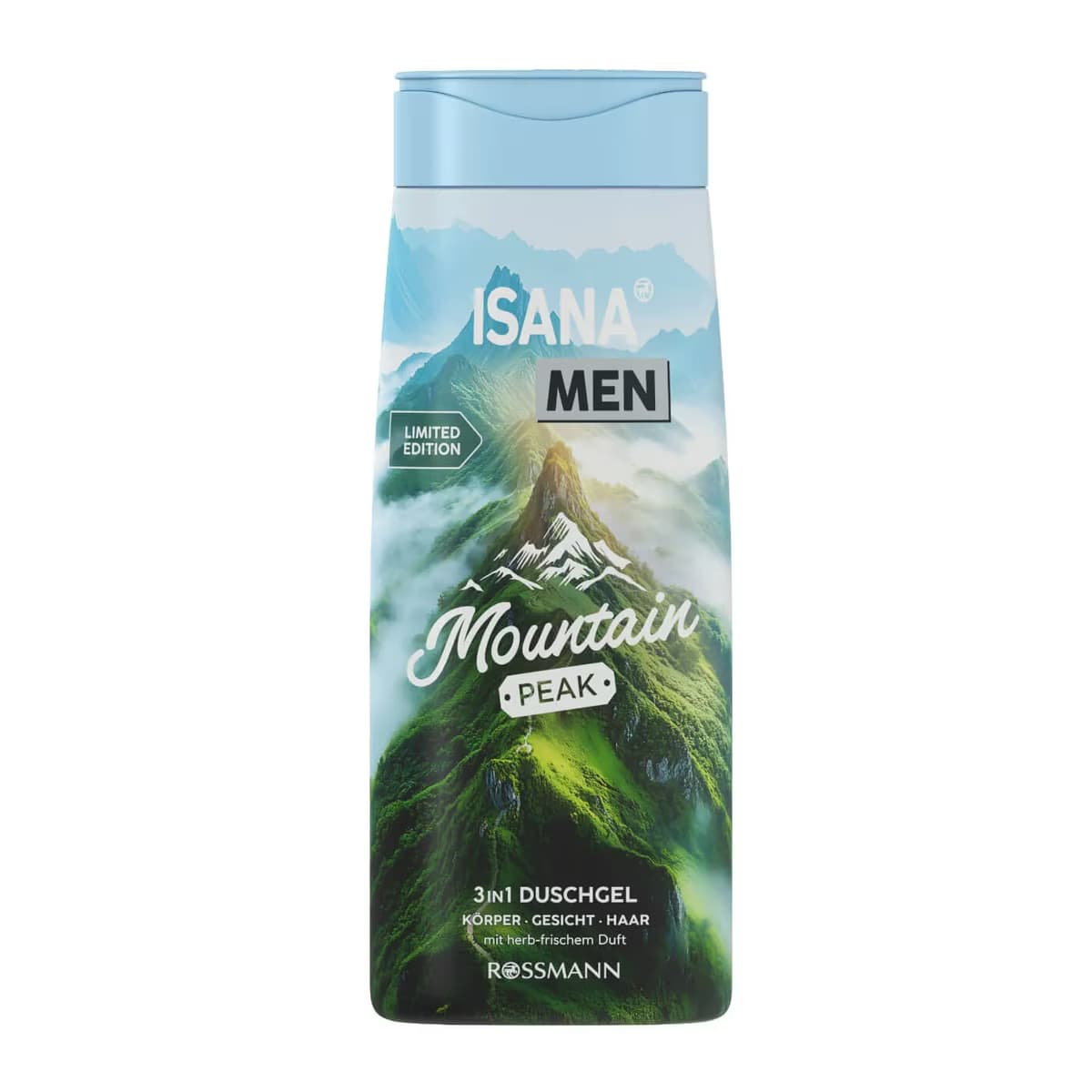 Isana Men 3'ü 1 Arada Duş Jeli̇ Mountain Peak 300 ml
