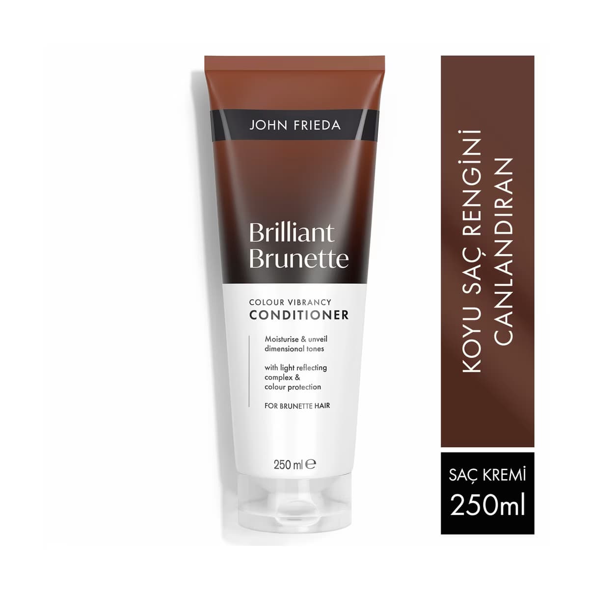 John Frieda Brilliant Brunnette Colour Vibrancy Renk Canlandırıcı Saç Kremi 250 ml