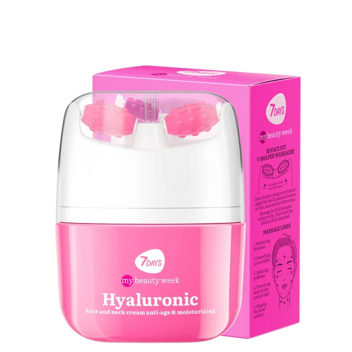 7Days My Beauty Week Anti Age Roller Yüz Kremi Hyaluronic 40 ml