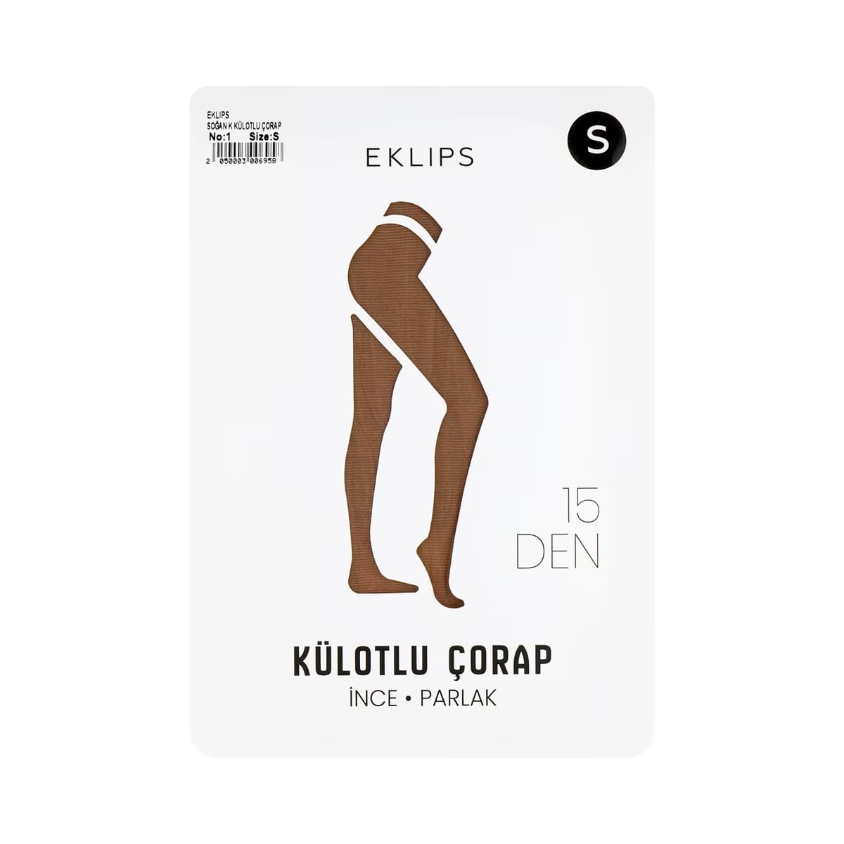 Eklips Soğan Rengi Külotlu Çorap S Beden