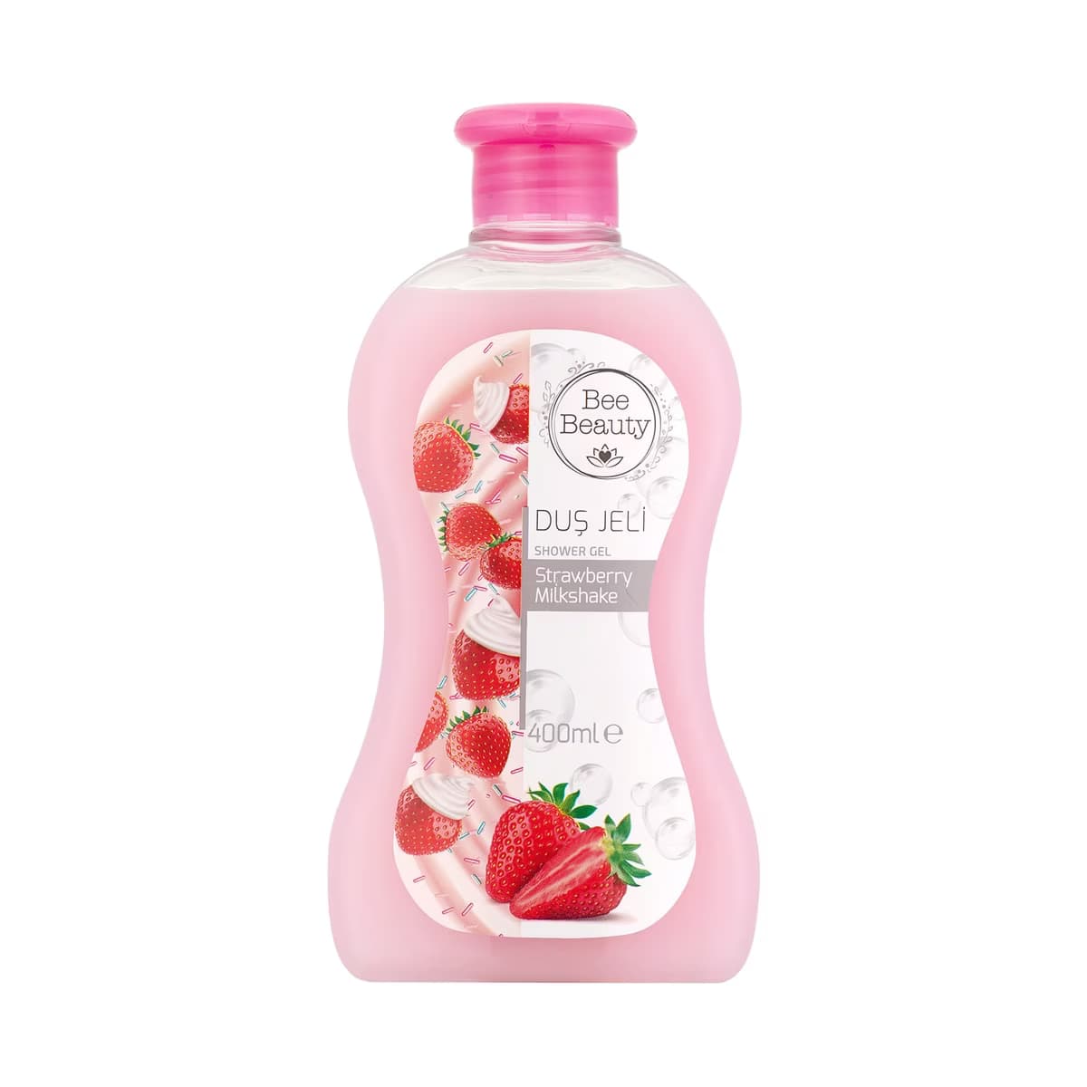 Bee Beauty Duş Jeli Strawberry Milkshake 400 ml