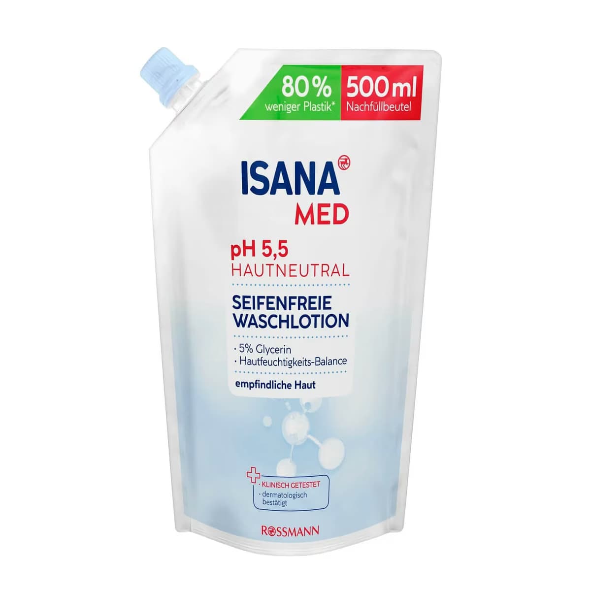 Isana Med Yüz & Vücut Yıkama Losyonu Yedek 500 ml