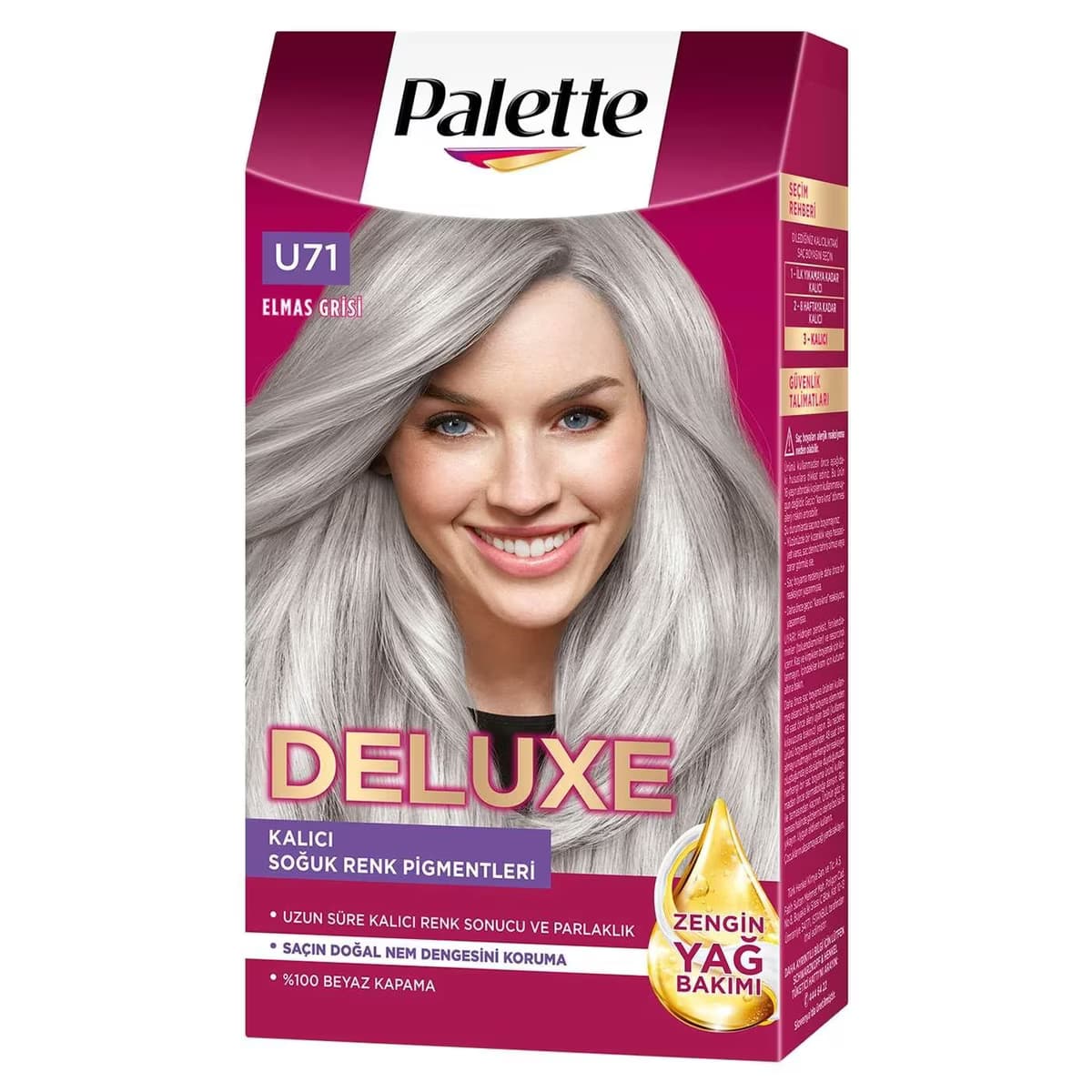Palette Deluxe Saç Boyası Elmas Grisi No: U71 50 ml